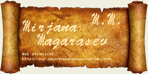 Mirjana Magarašev vizit kartica